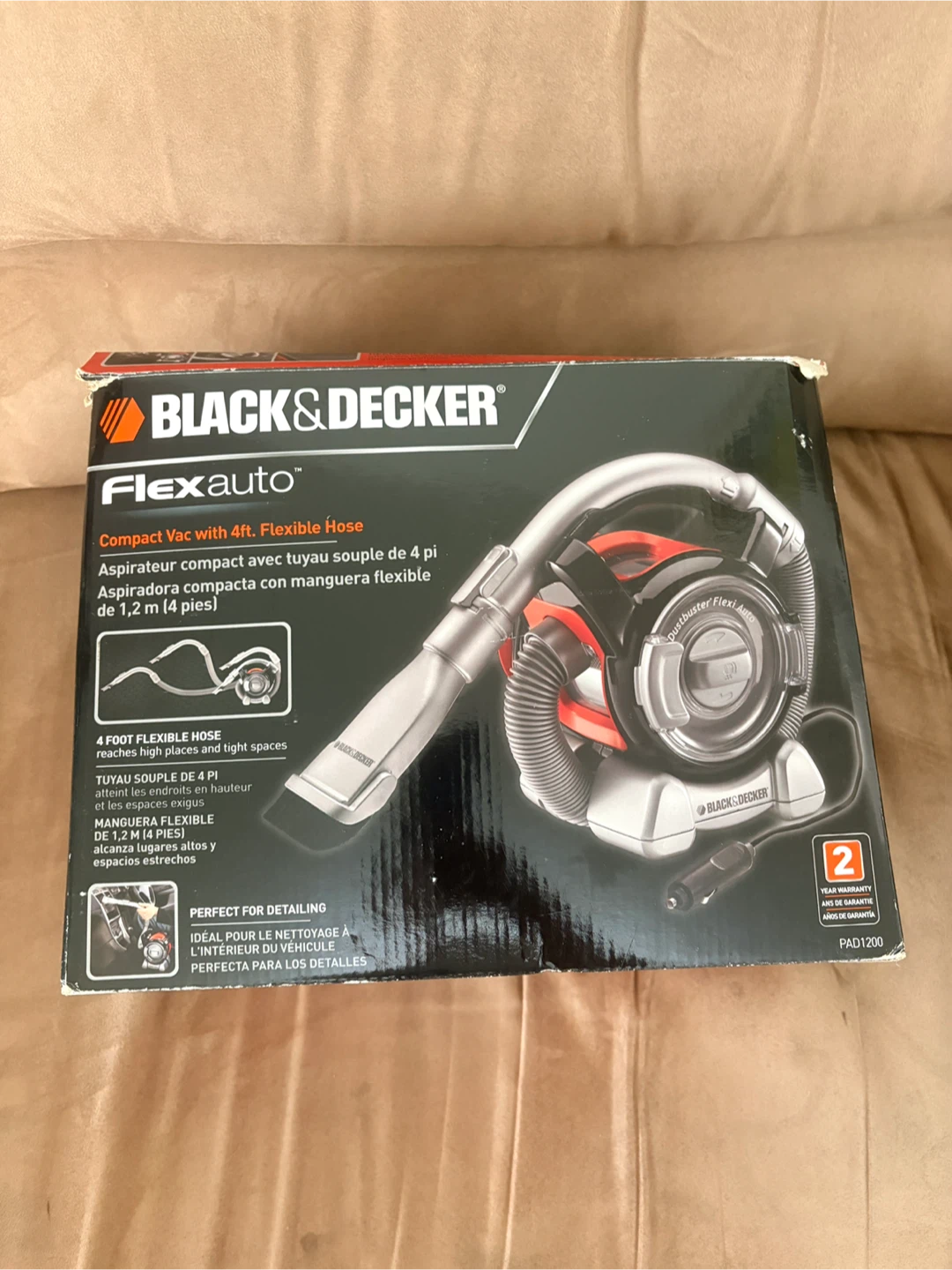 Black & Decker Flexauto Compact Vacuum