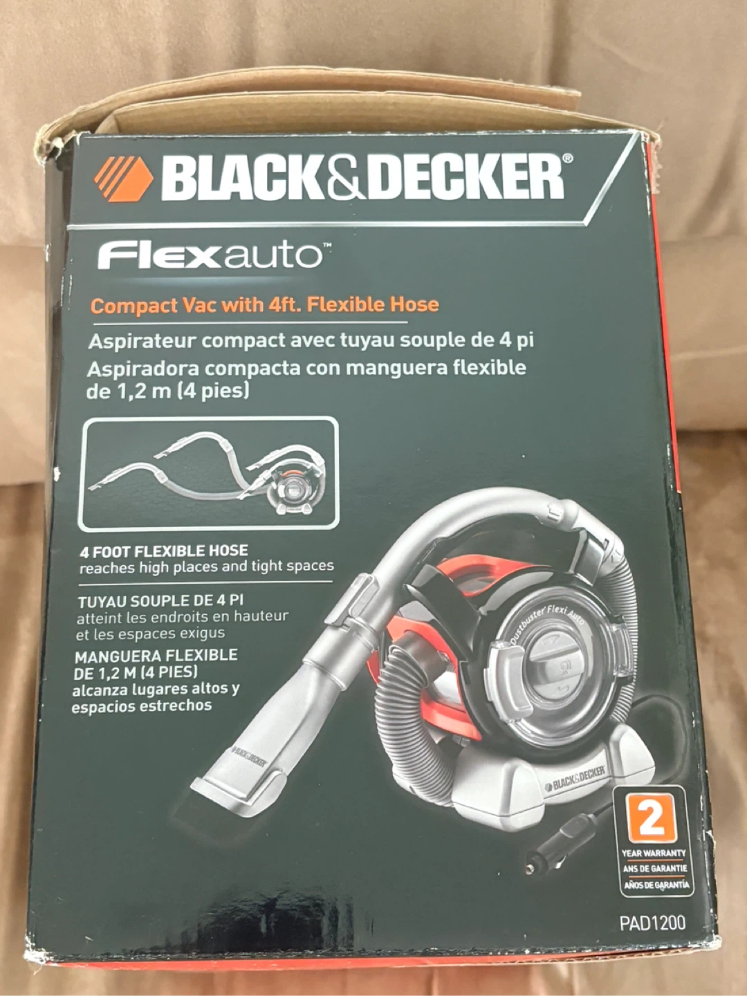 Black & Decker Flexauto Compact Vacuum - photo 2