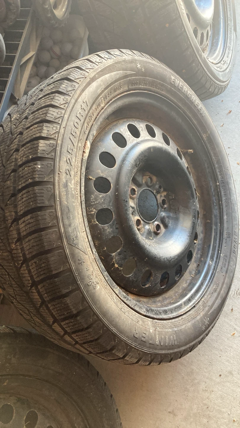 Evergreen Winter Tires with Rims - 225/50R17