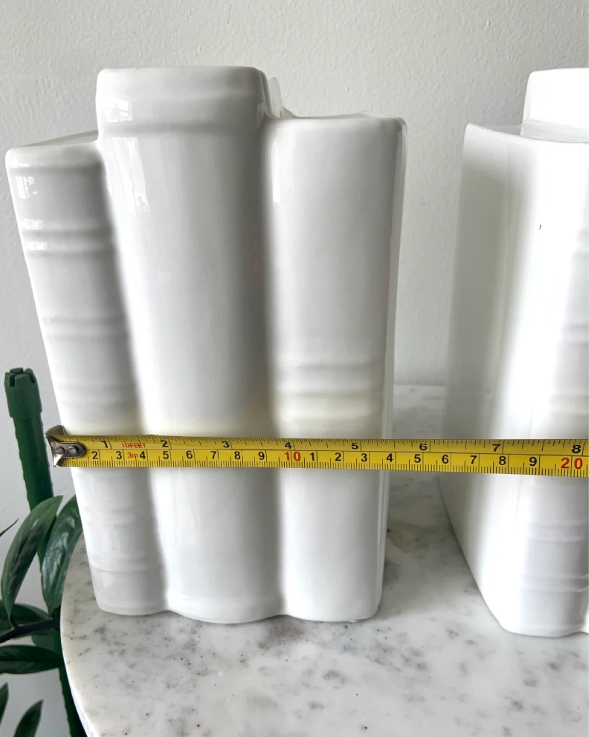 Bookend Ceramic Set - White - photo 4