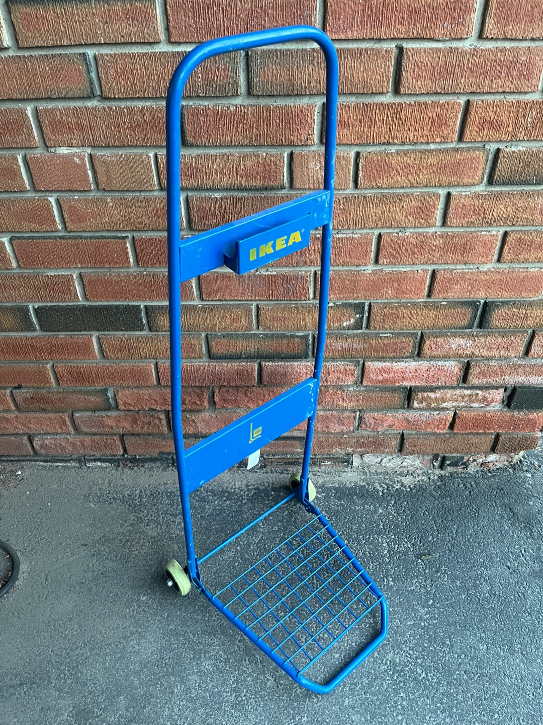 Blue IKEA Rolling Cart