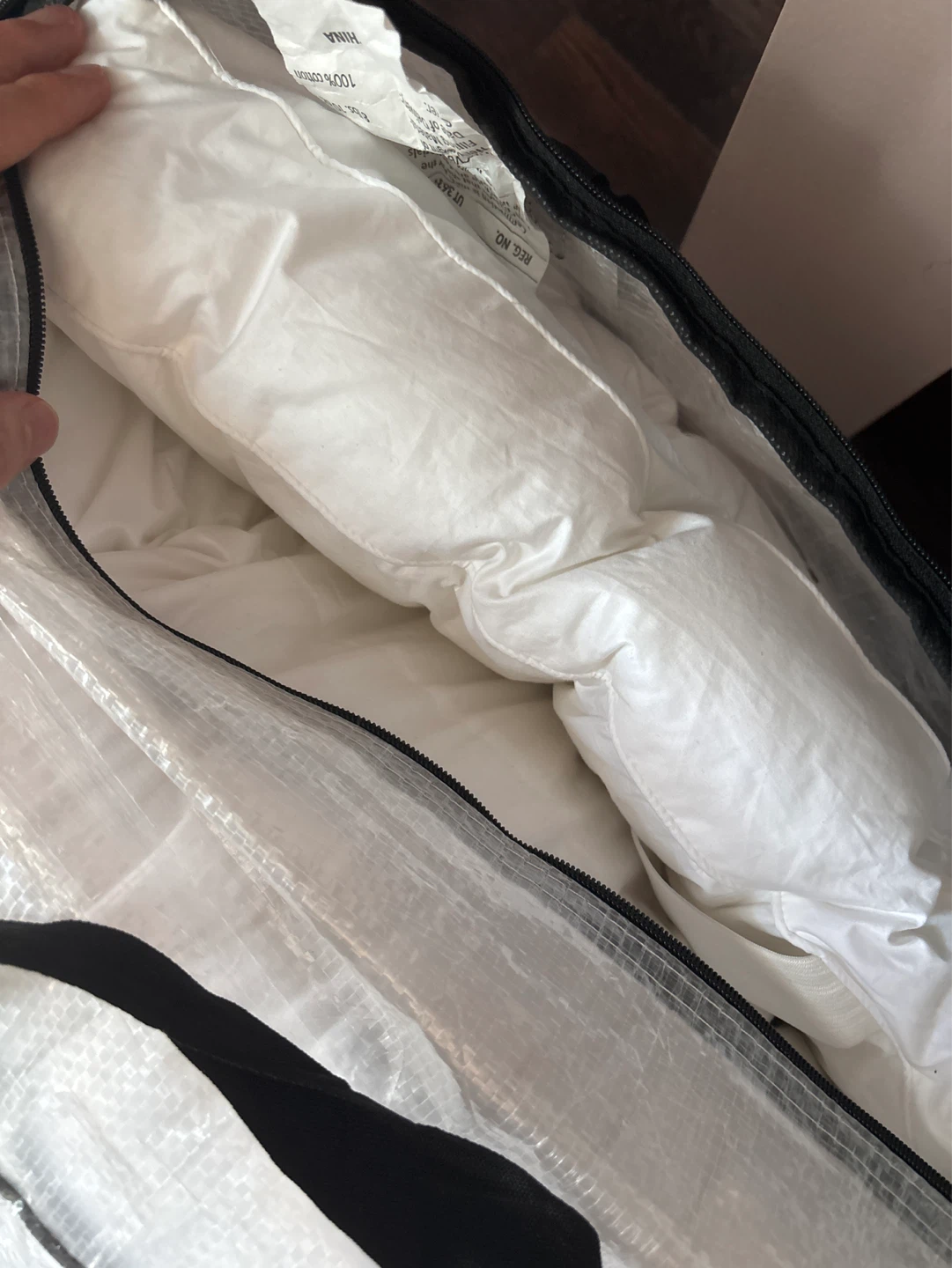 Queen size mattress topper