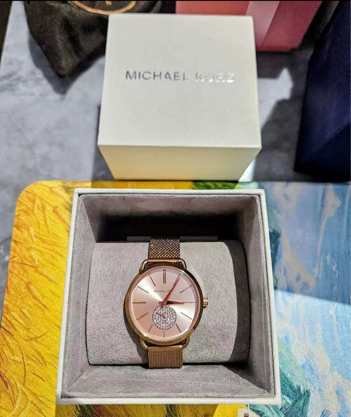 Michael Kors Rose Gold Mesh Watch - NEED TO SELL EVERYTHING - photo 2