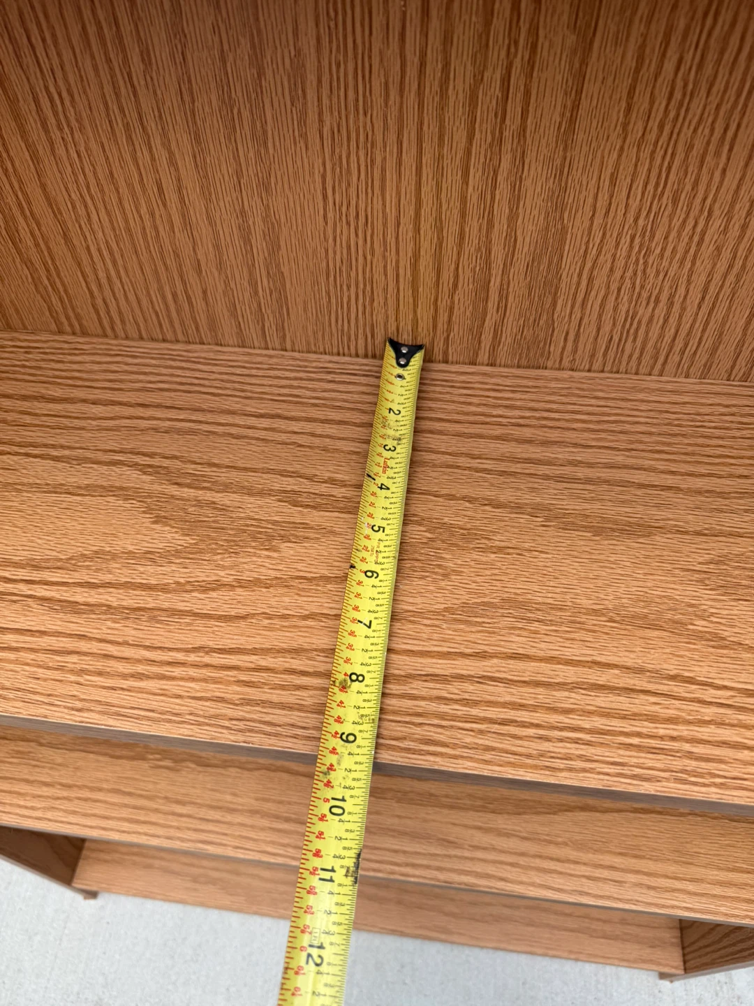 Oak Finish 5-Shelf Bookcase - photo 5