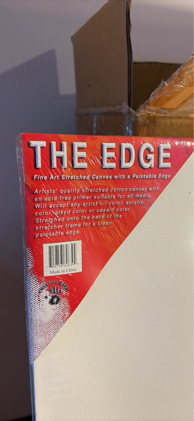 The Edge 24" x 24" Stretched Canvas - photo 2