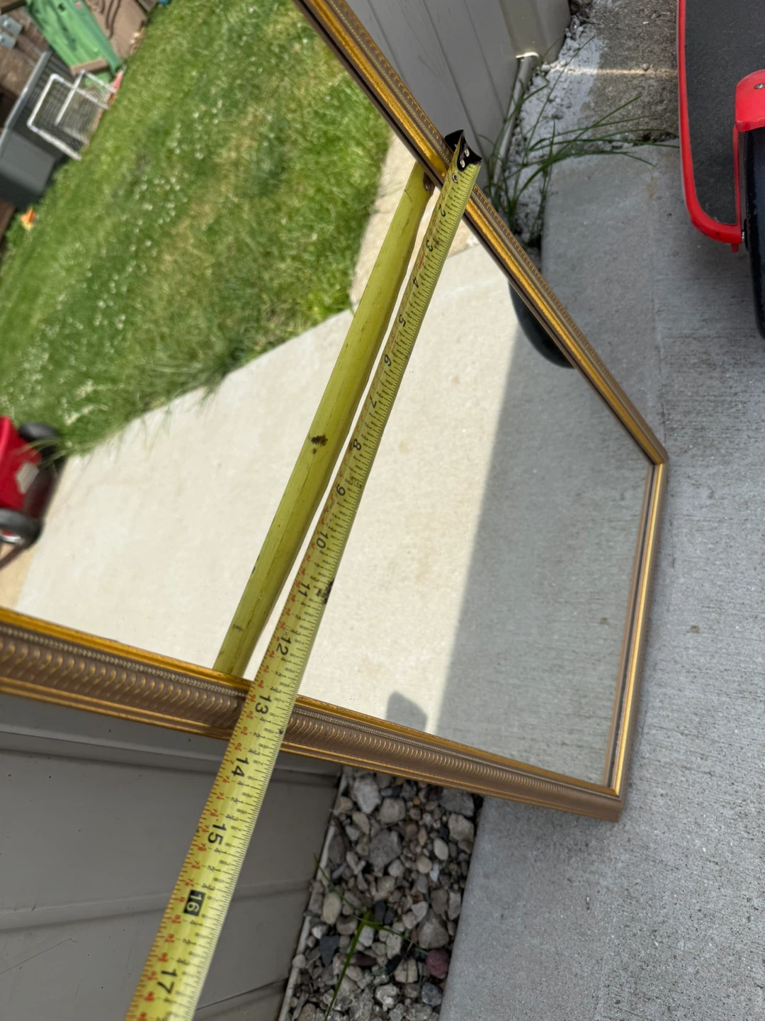 Gold Framed Full Length Mirror - photo 3