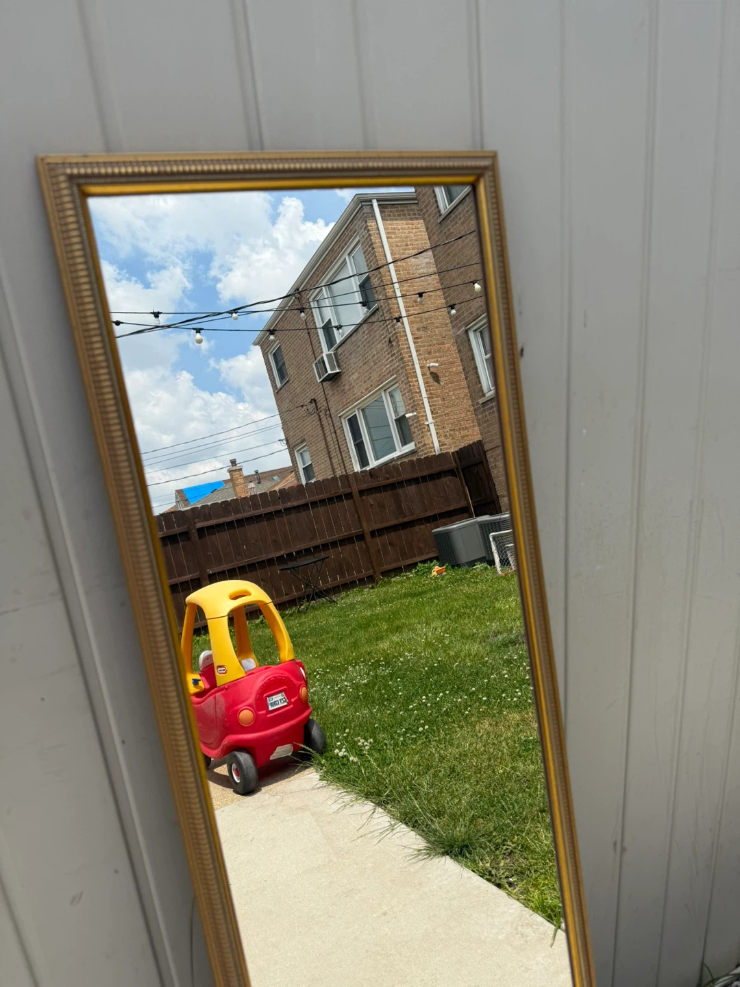 Gold Framed Full Length Mirror - photo 2