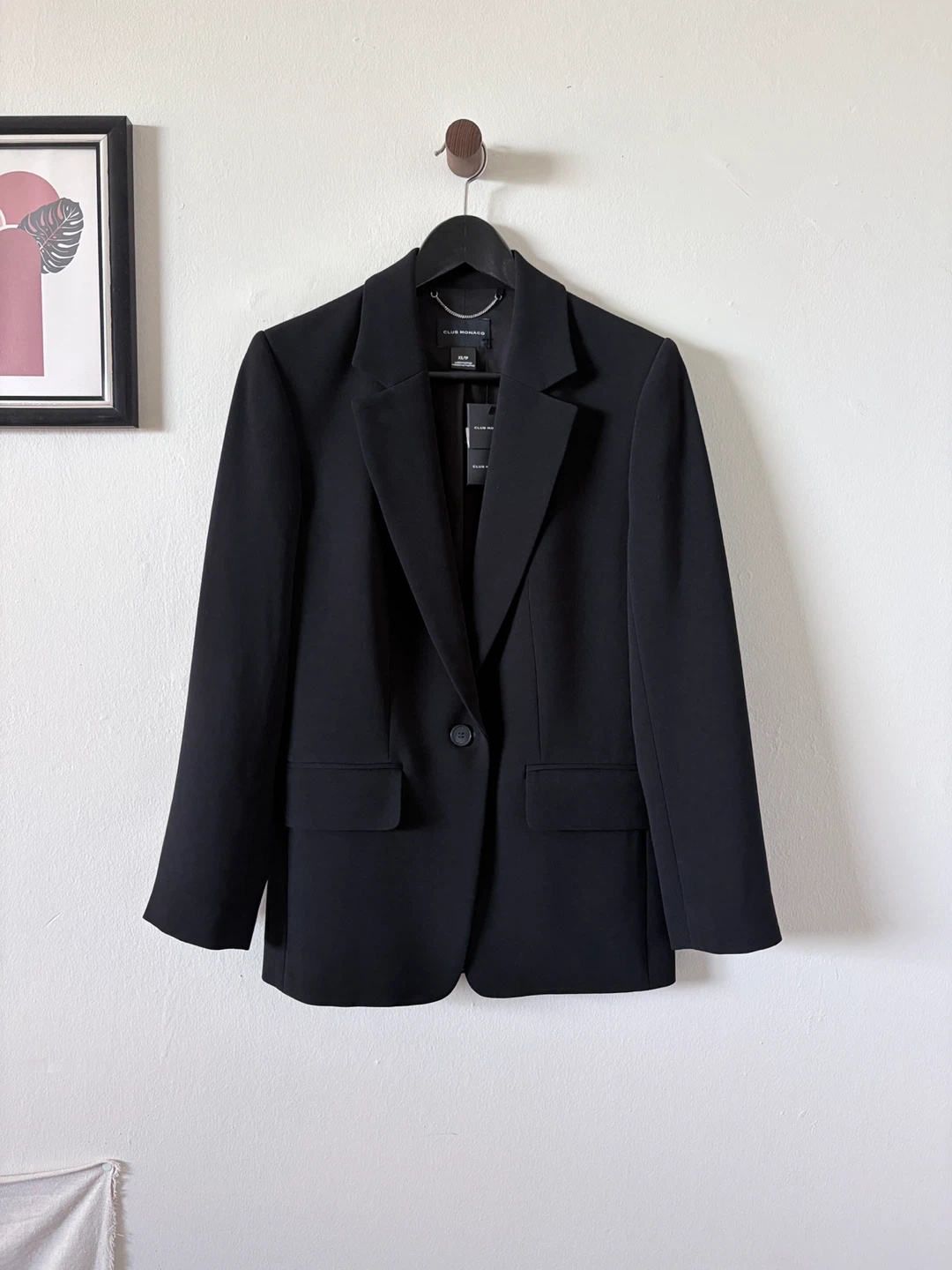 Club Monaco Black Blazer XS