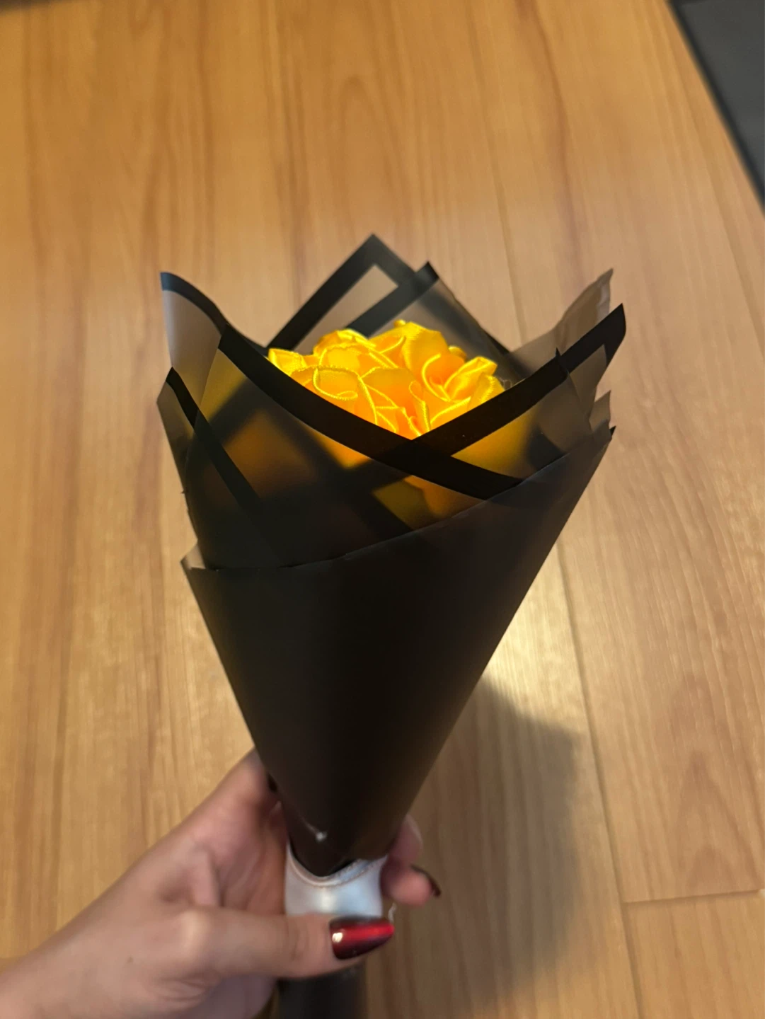 Yellow Ribbon Rose Bouquet - photo 3