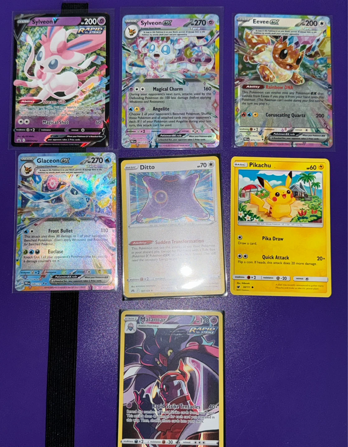 Assorted Pokémon TCG Cards