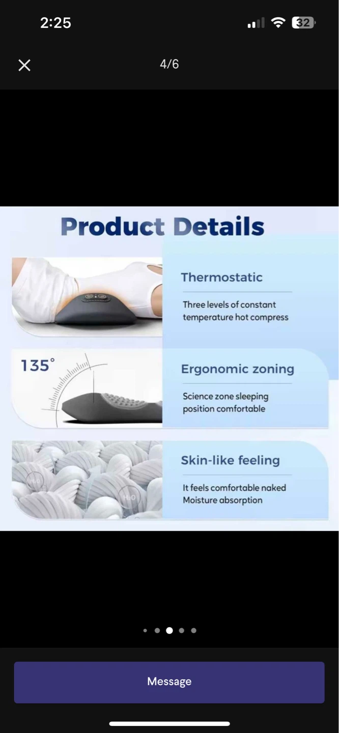 Lumbar Support Massager - photo 4