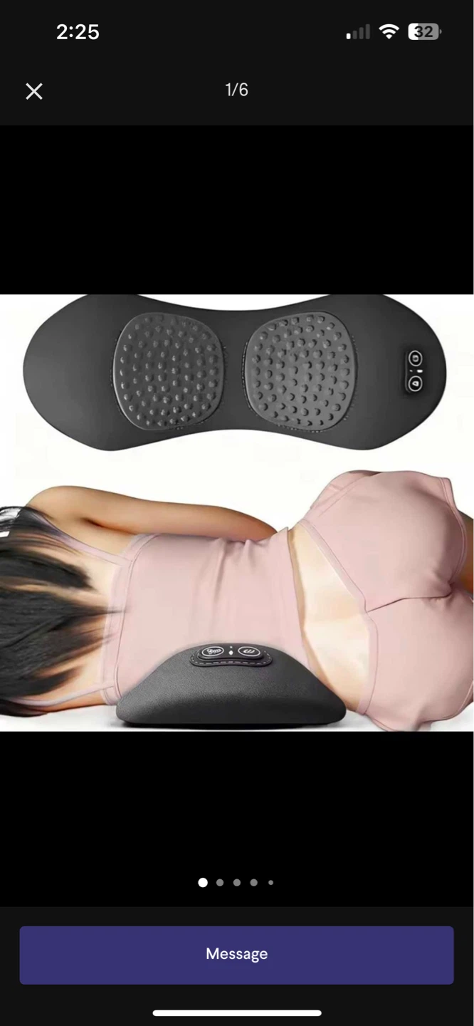 Lumbar Support Massager