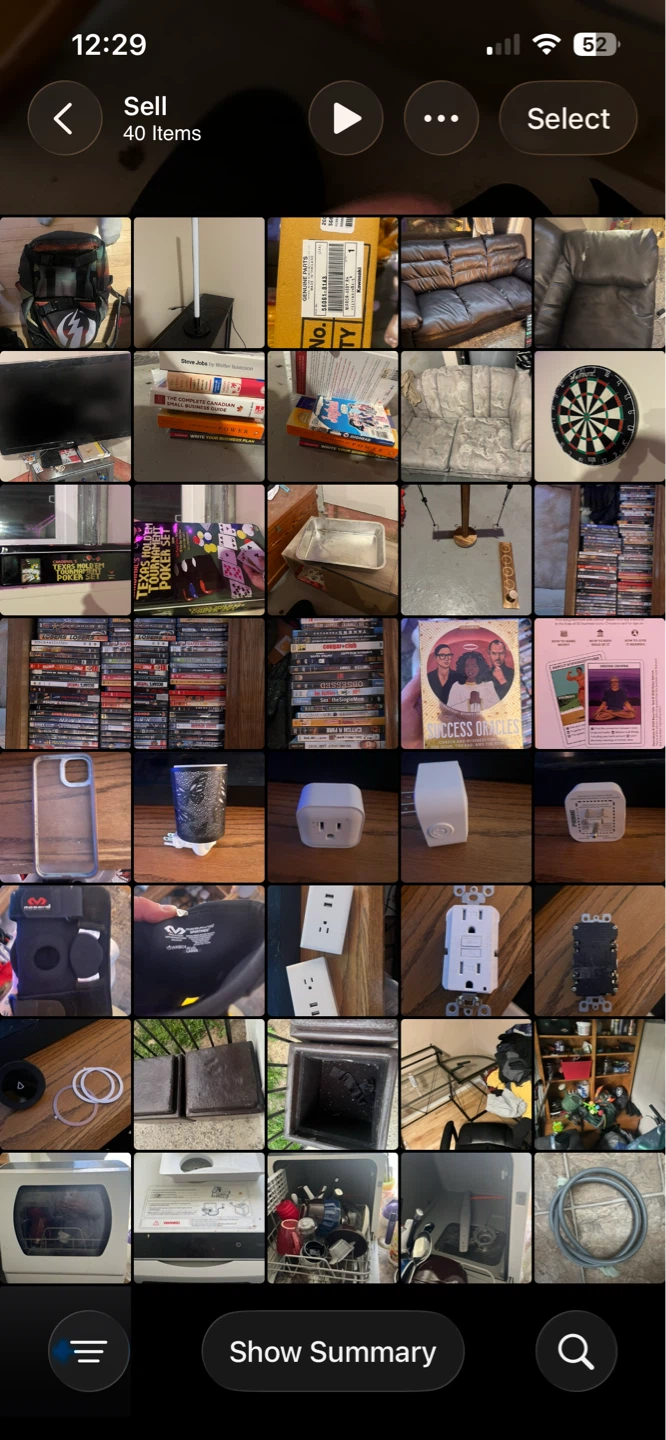 moving out sale