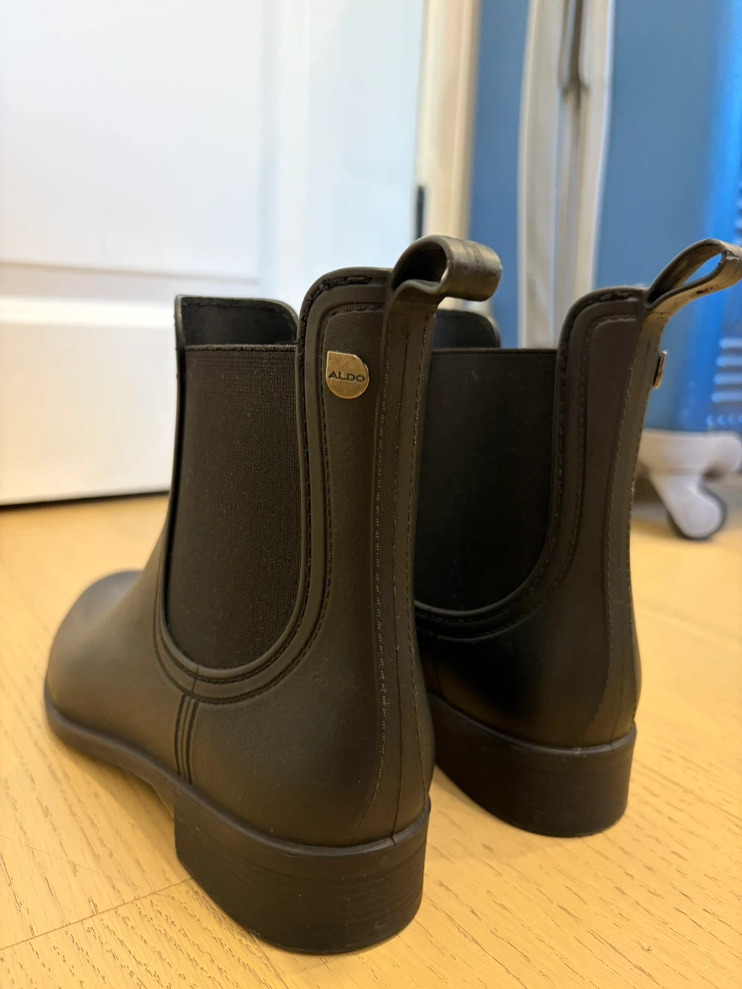 ALDO Black Chelsea Rain Boots - photo 4
