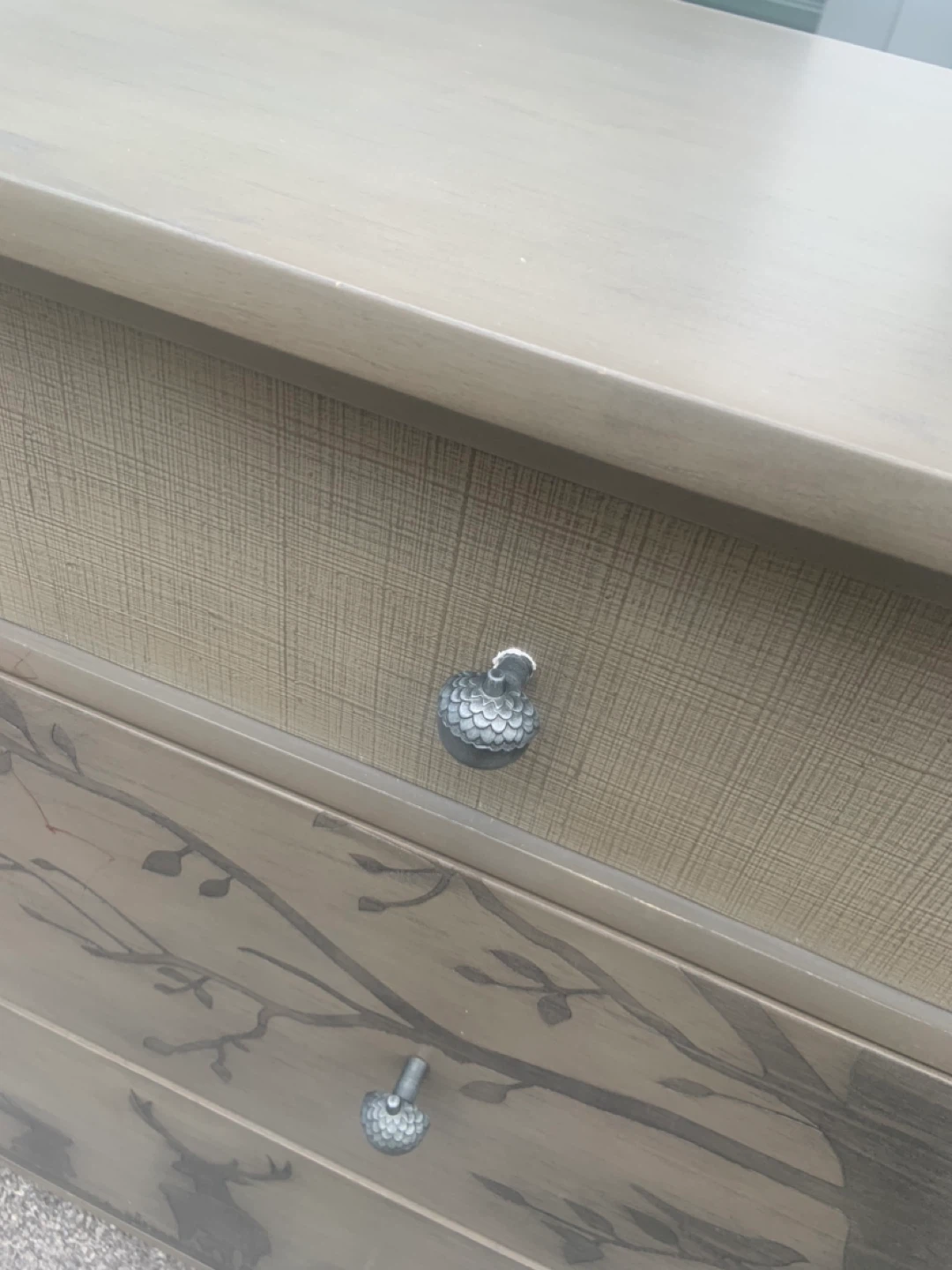 Six Drawer Dresser with Woodland Animal Design - photo 4