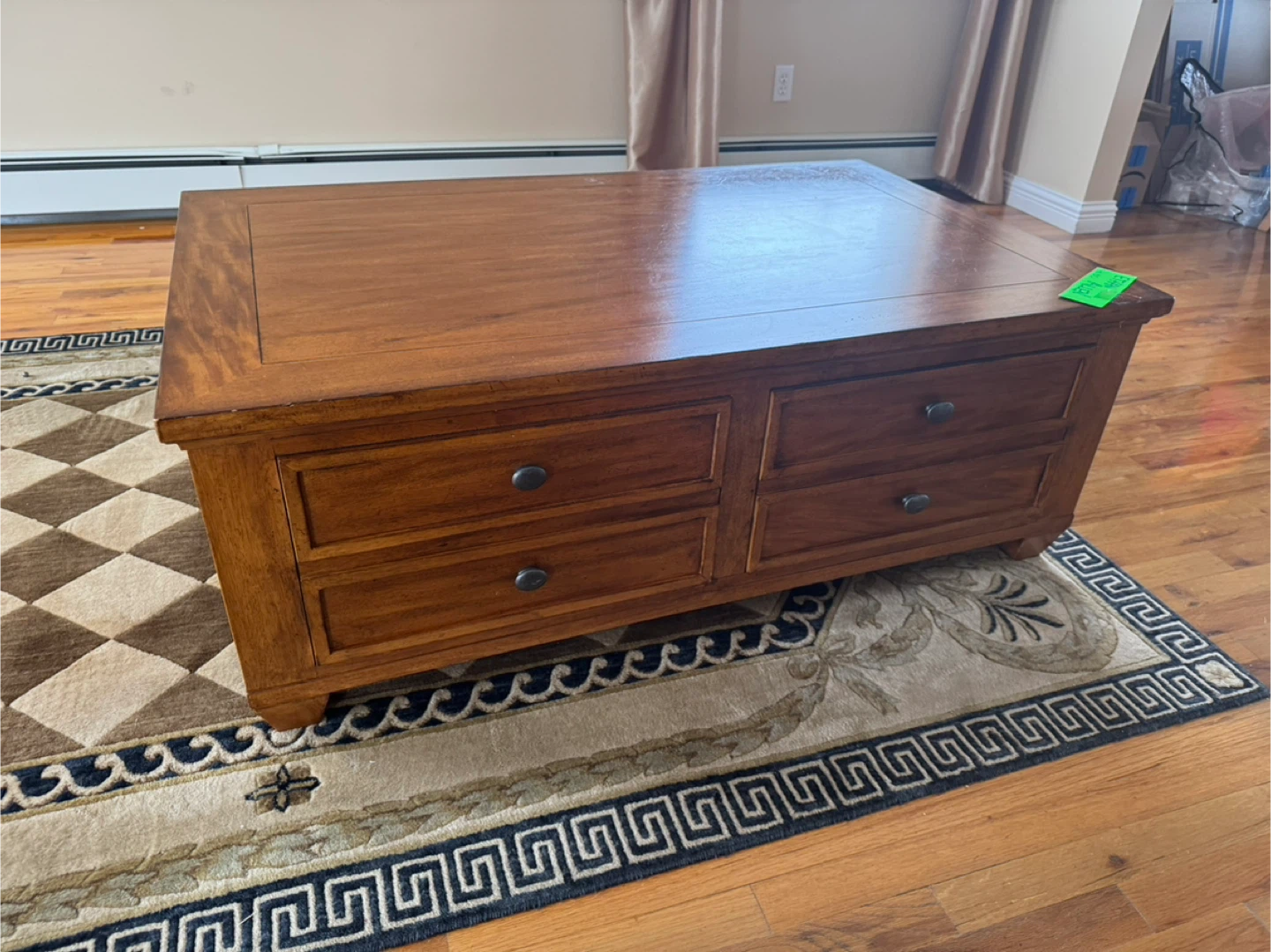 Ethan Allen Console and Coffee Table Set - photo 5