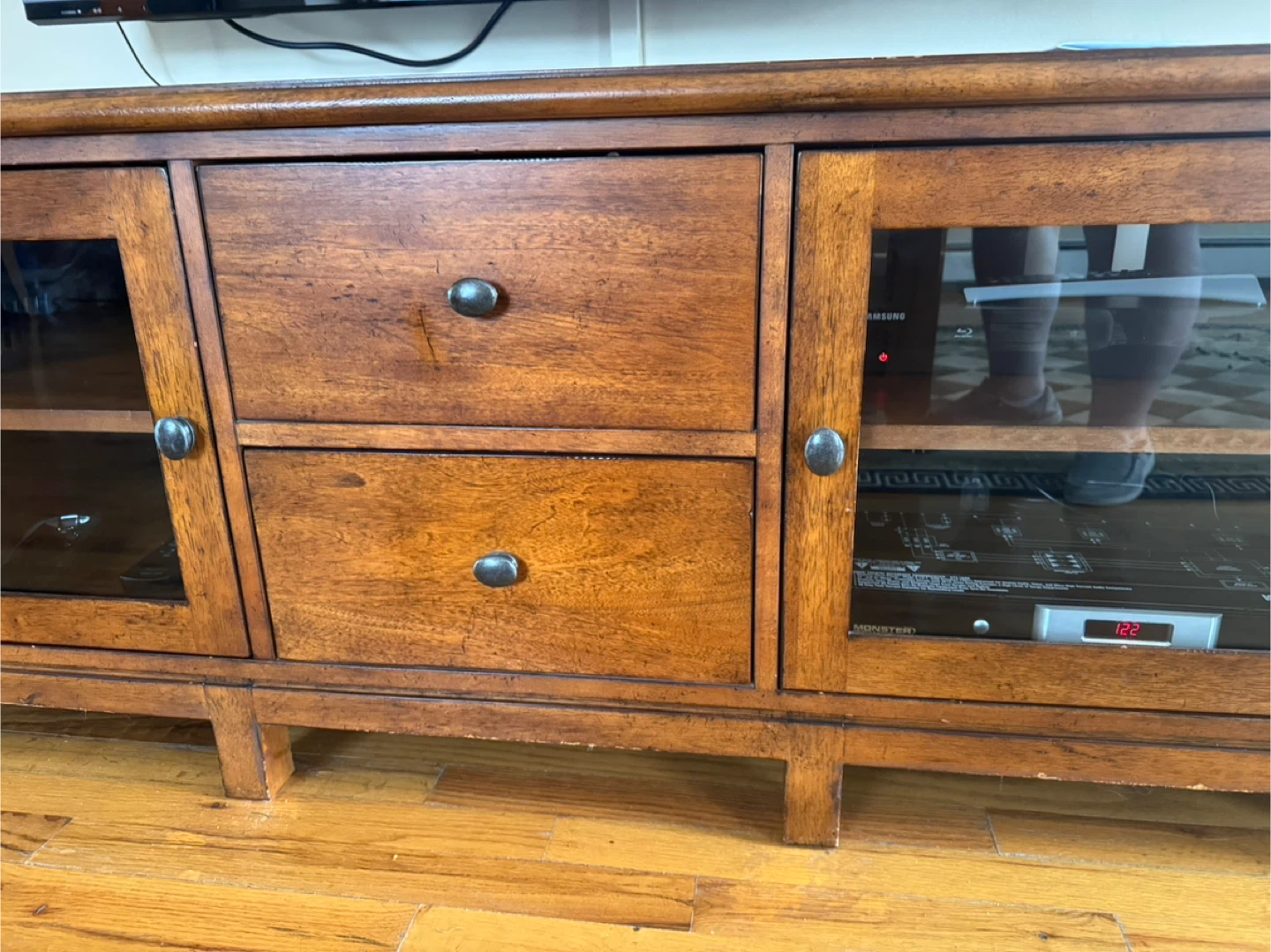 Ethan Allen Console and Coffee Table Set - photo 2