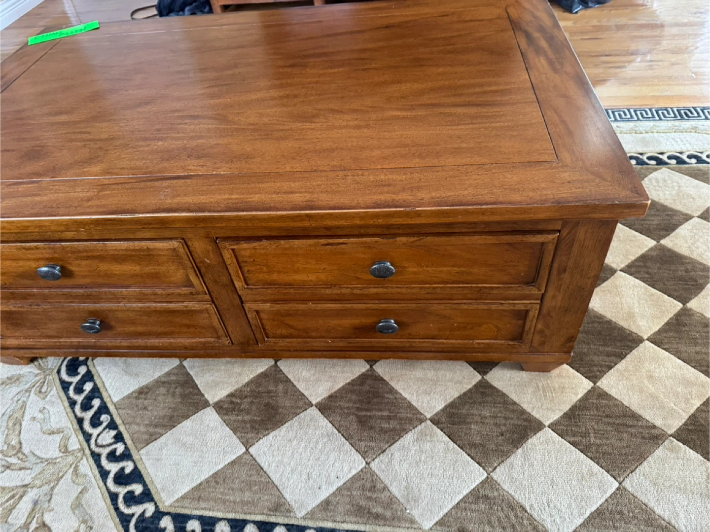 Ethan Allen Console and Coffee Table Set - photo 4