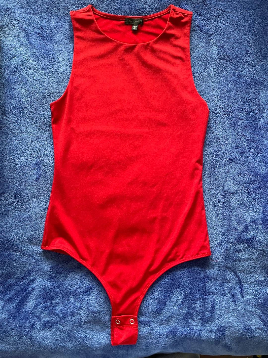 Dynamite Red Bodysuit