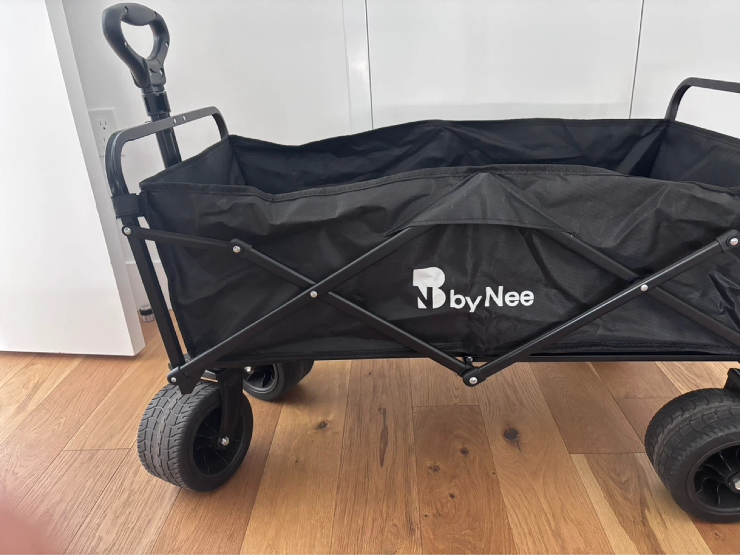 Large Black Folding Wagon