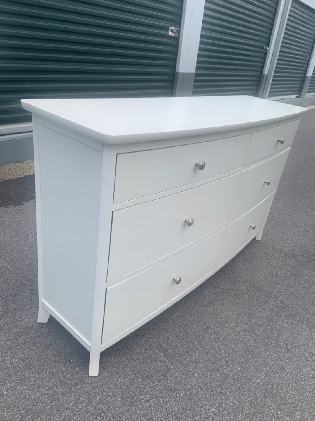 White 6-Drawer Dresser - photo 3