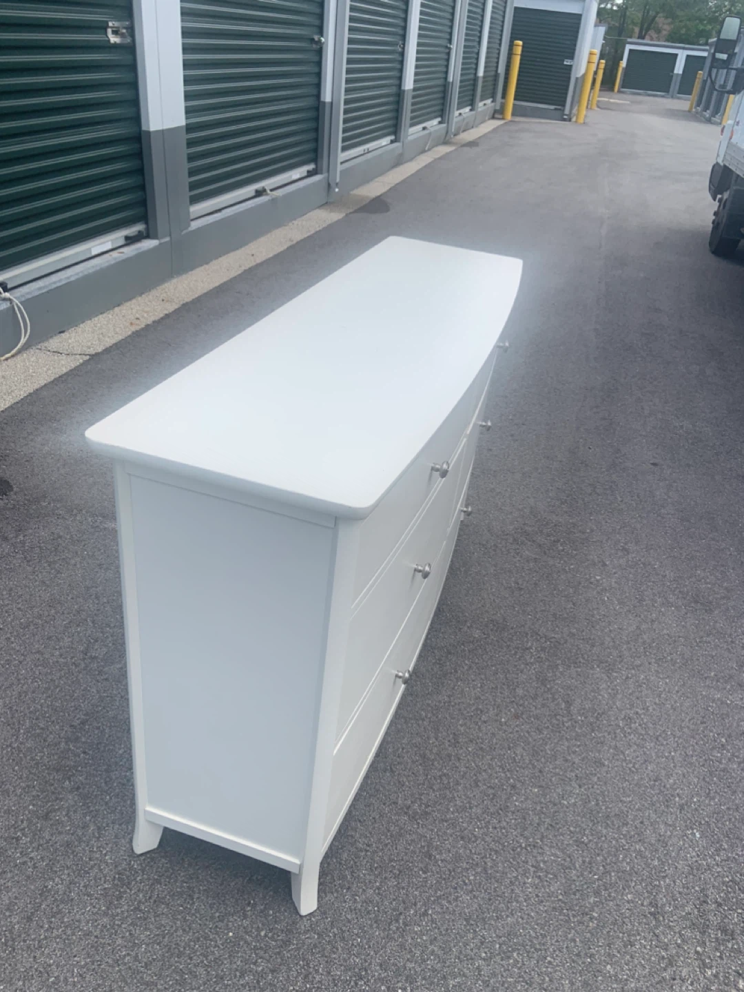 White 6-Drawer Dresser - photo 5