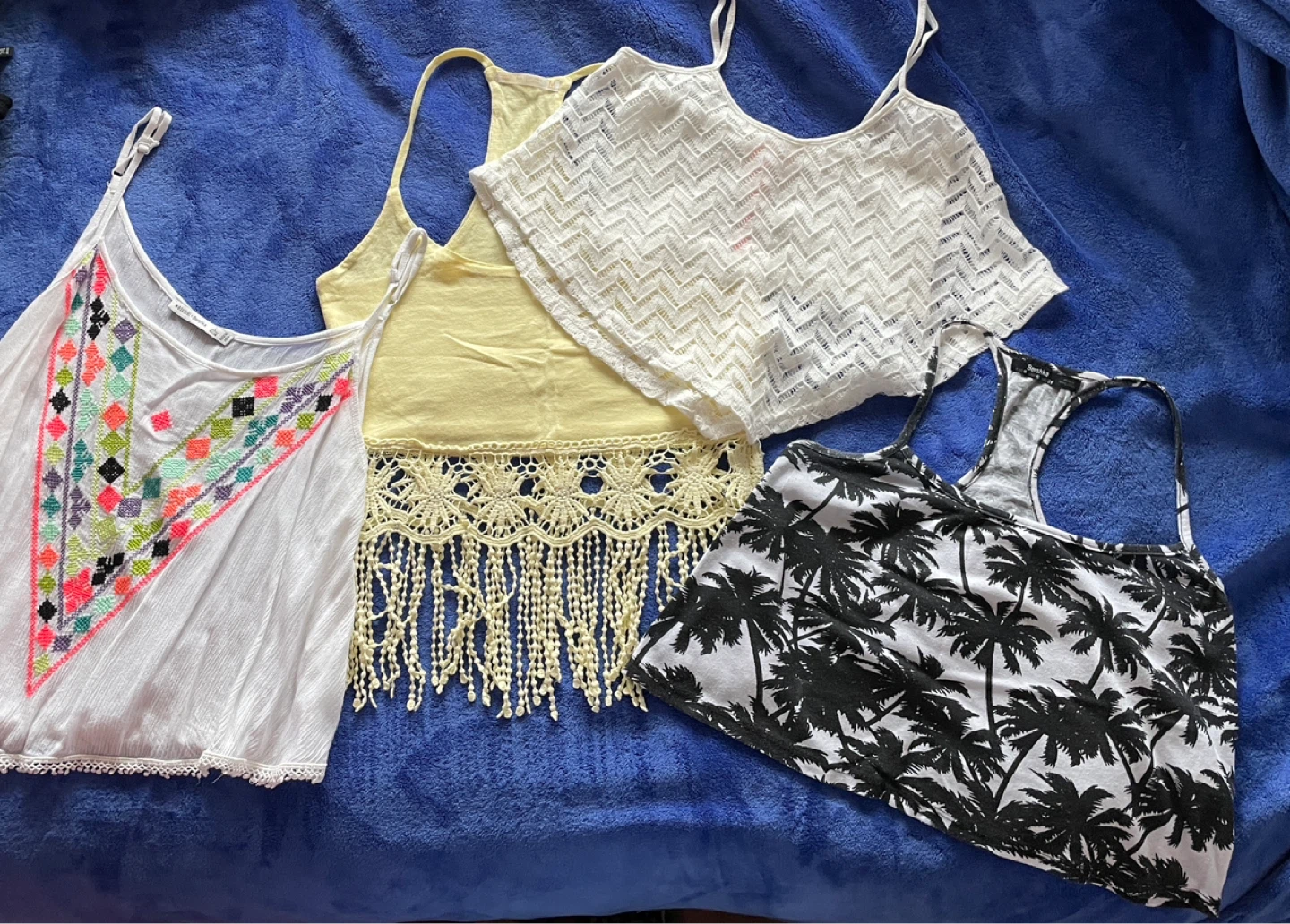 Summer/Beach Tops all from Bershka