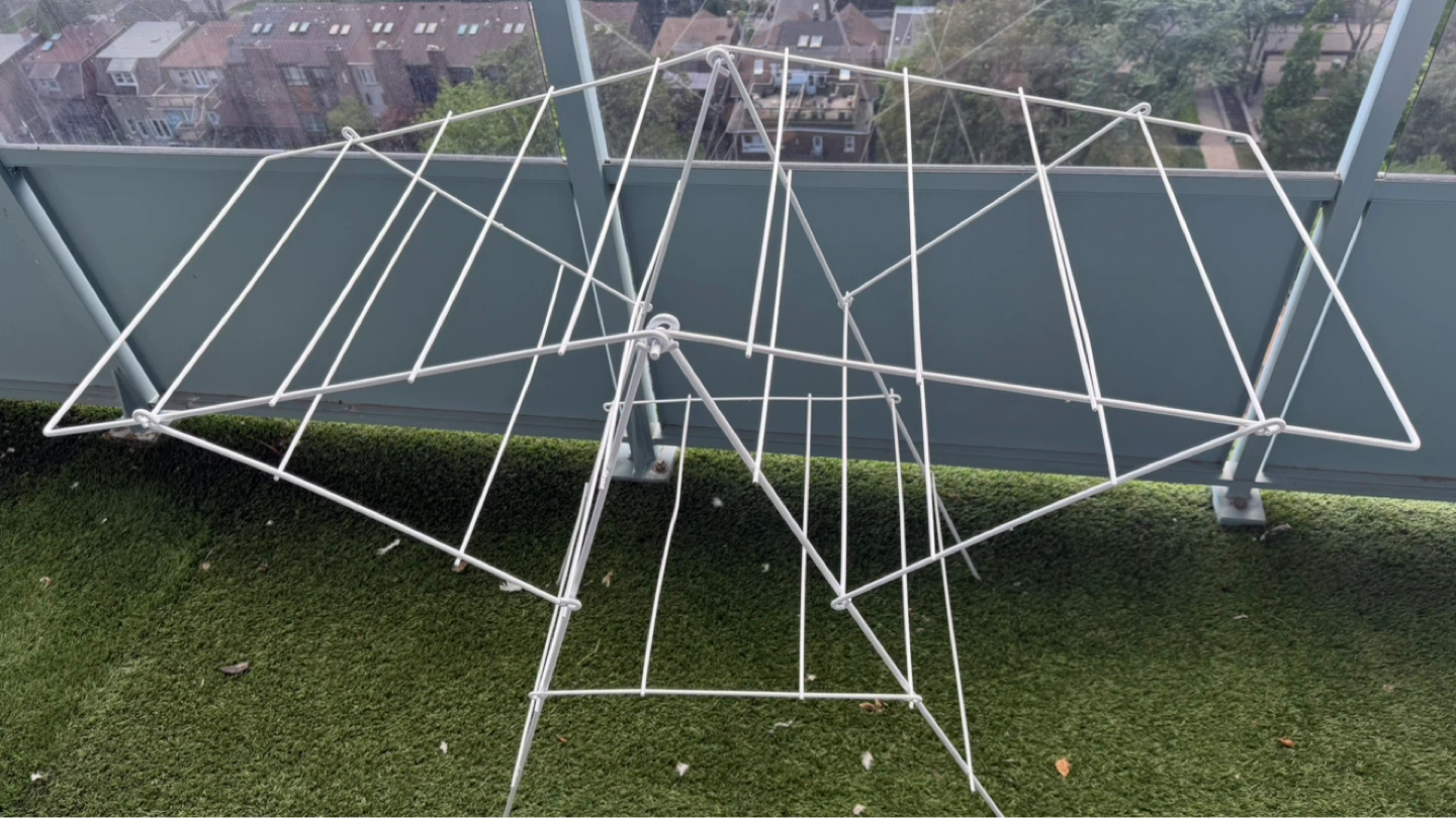 Collapsible Clothes Drying Rack