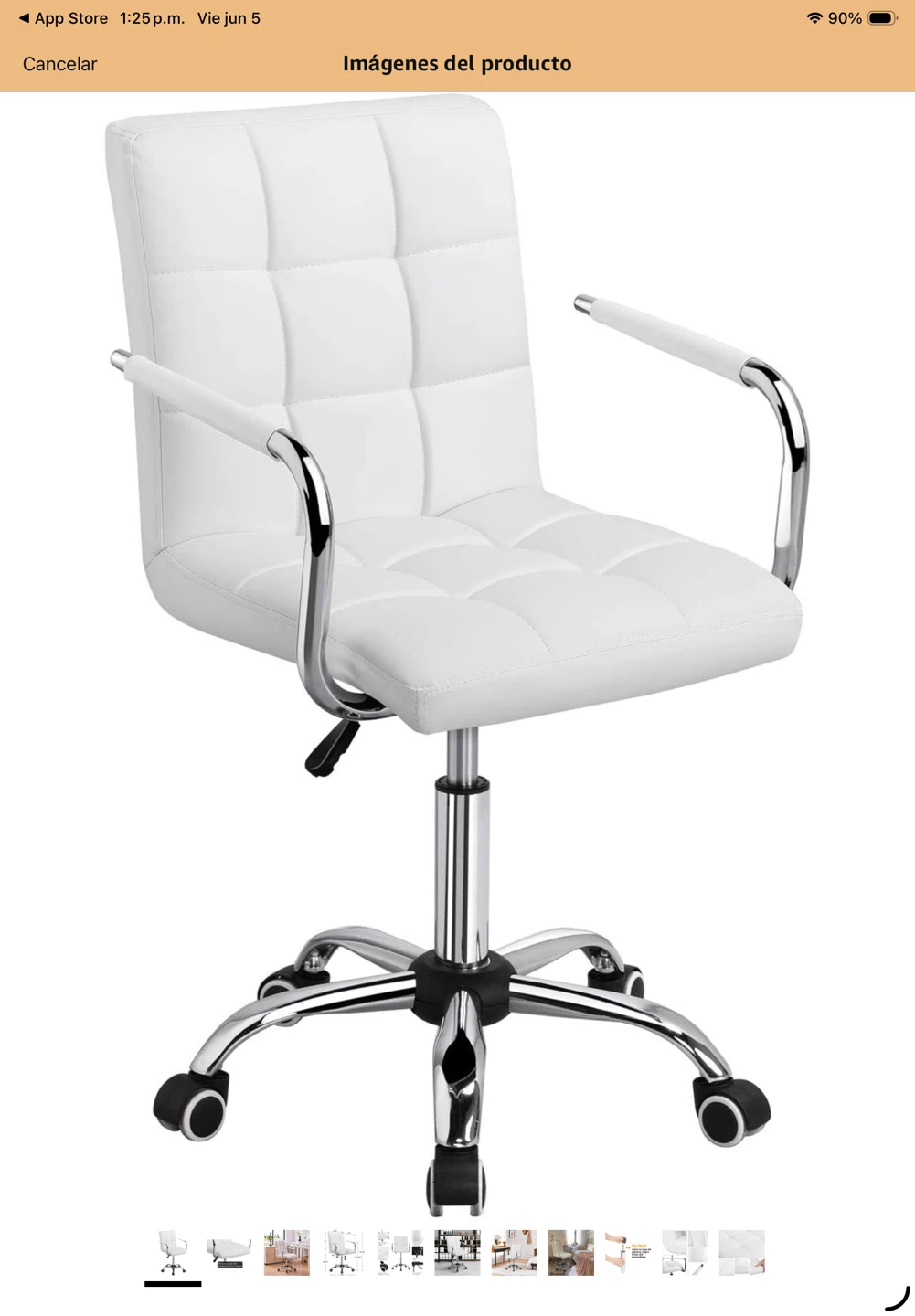 Furmax Ergonomic Office Chair - White