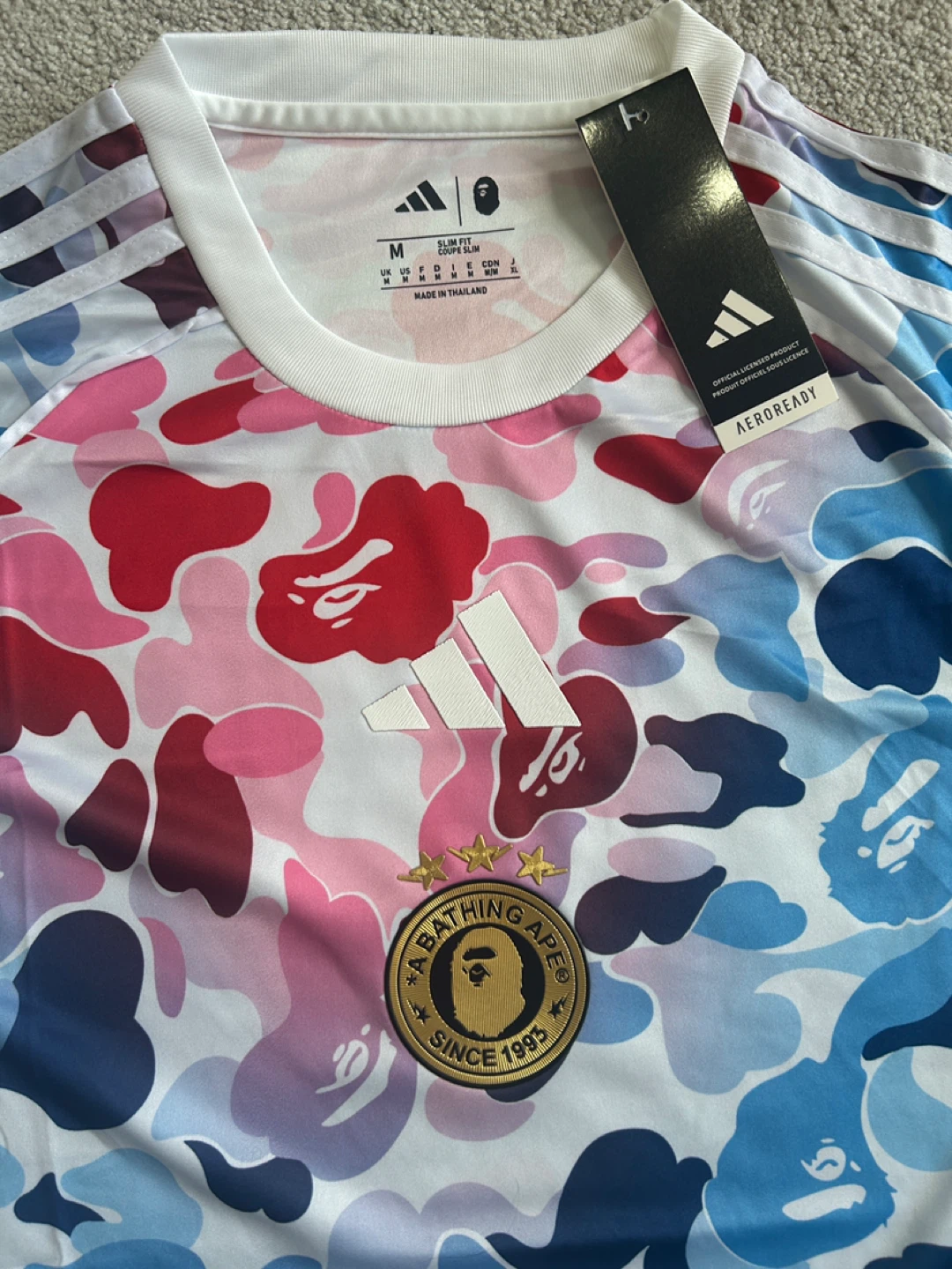 BAPE x Adidas Football Jersey - photo 3