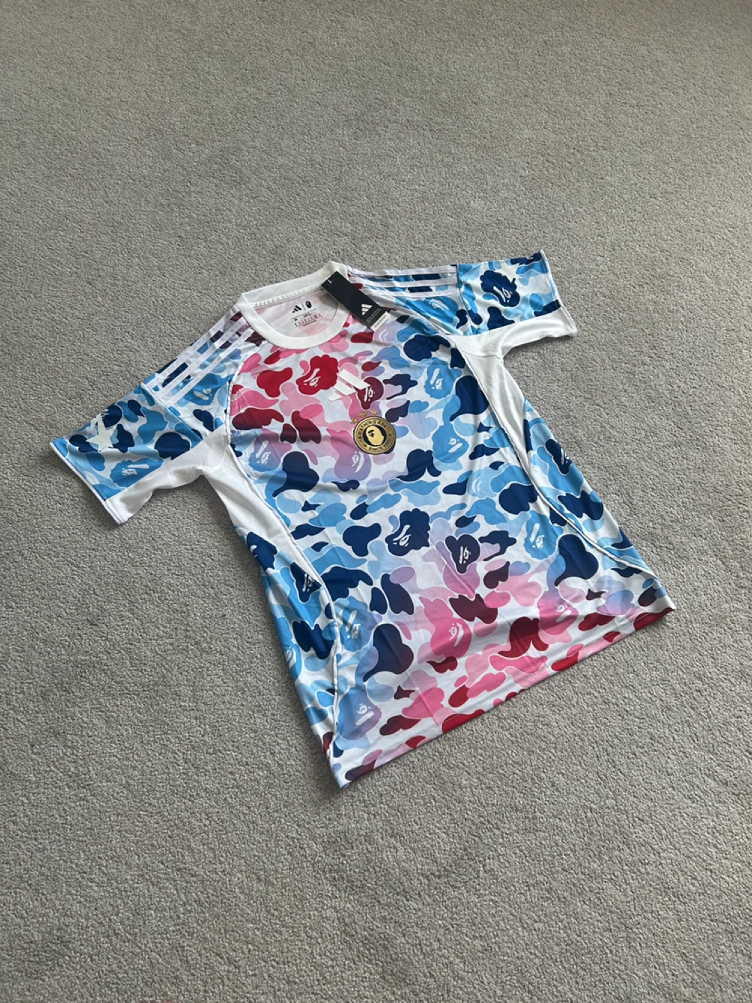 BAPE x Adidas Football Jersey