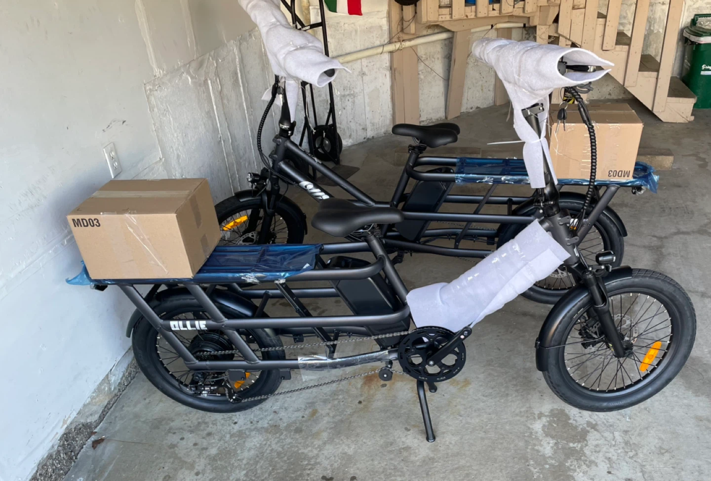 NEW! Ollie Longtail Cargo City EBike 500W 96km 32km/h MSRP $3050 - photo 5