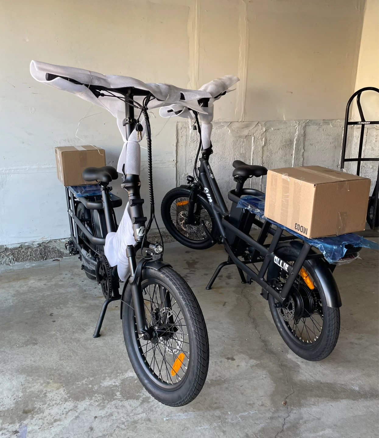 NEW! Ollie Longtail Cargo City EBike 500W 96km 32km/h MSRP $3050 - photo 2