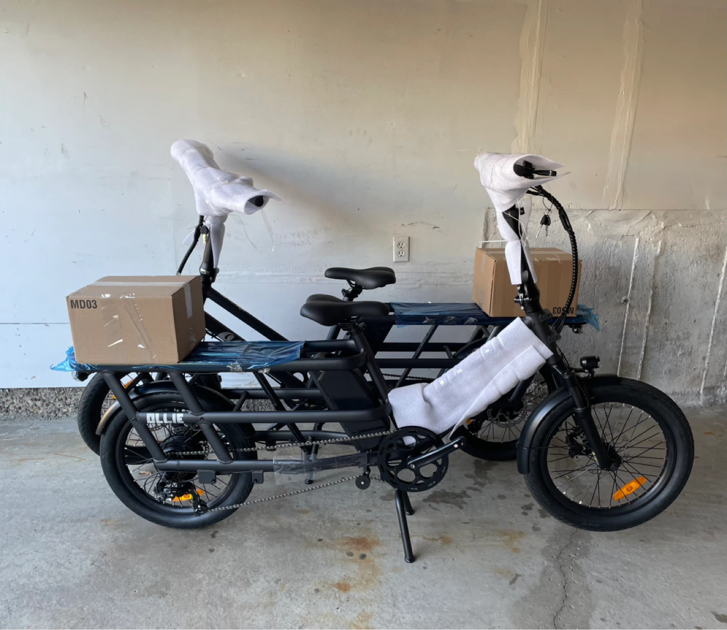 NEW! Ollie Longtail Cargo City EBike 500W 96km 32km/h MSRP $3050 - photo 3