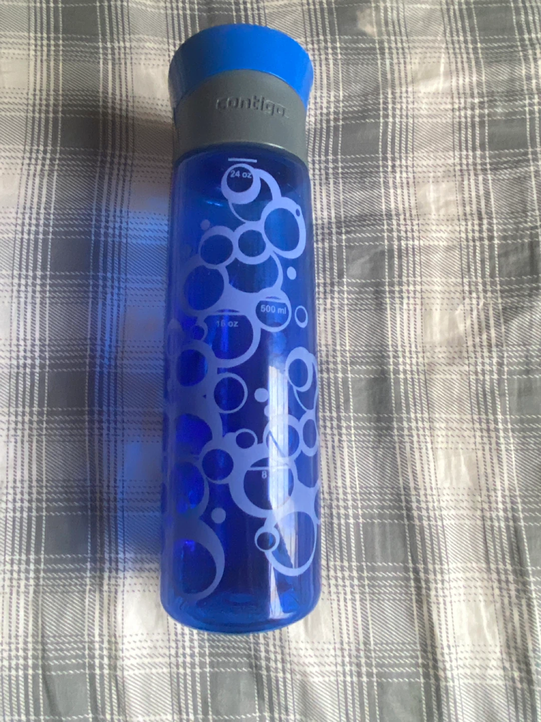 Bouteille d'eau Contigo bleue 24 oz