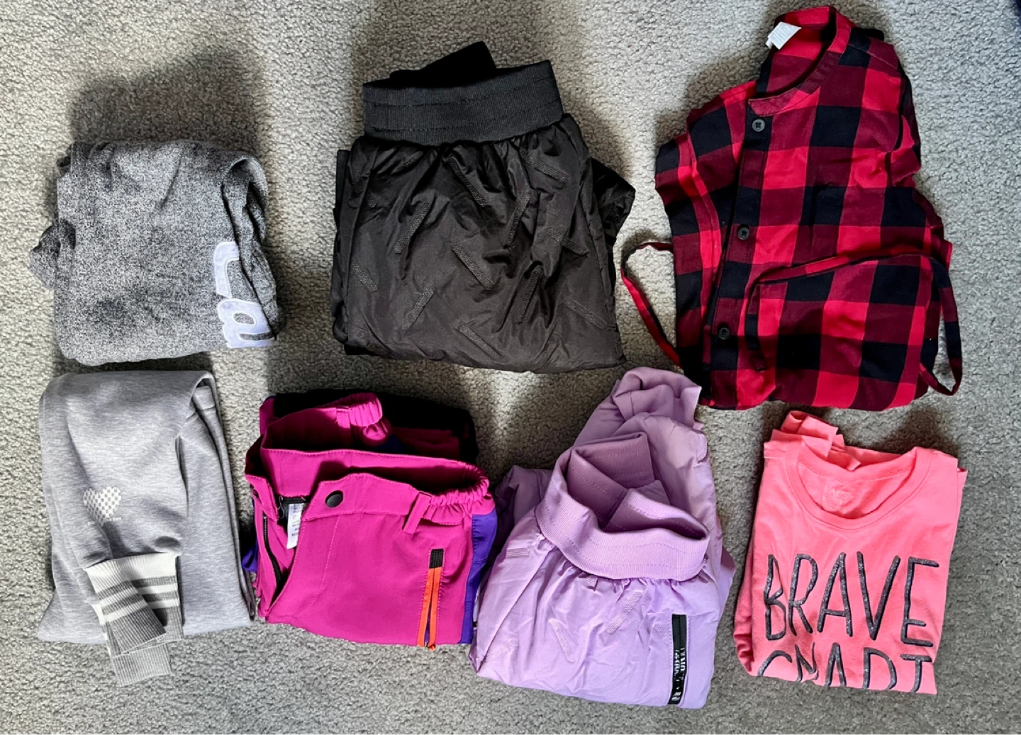 Used- Girls' Clothing Bundle - 7 Pieces Size 7/8