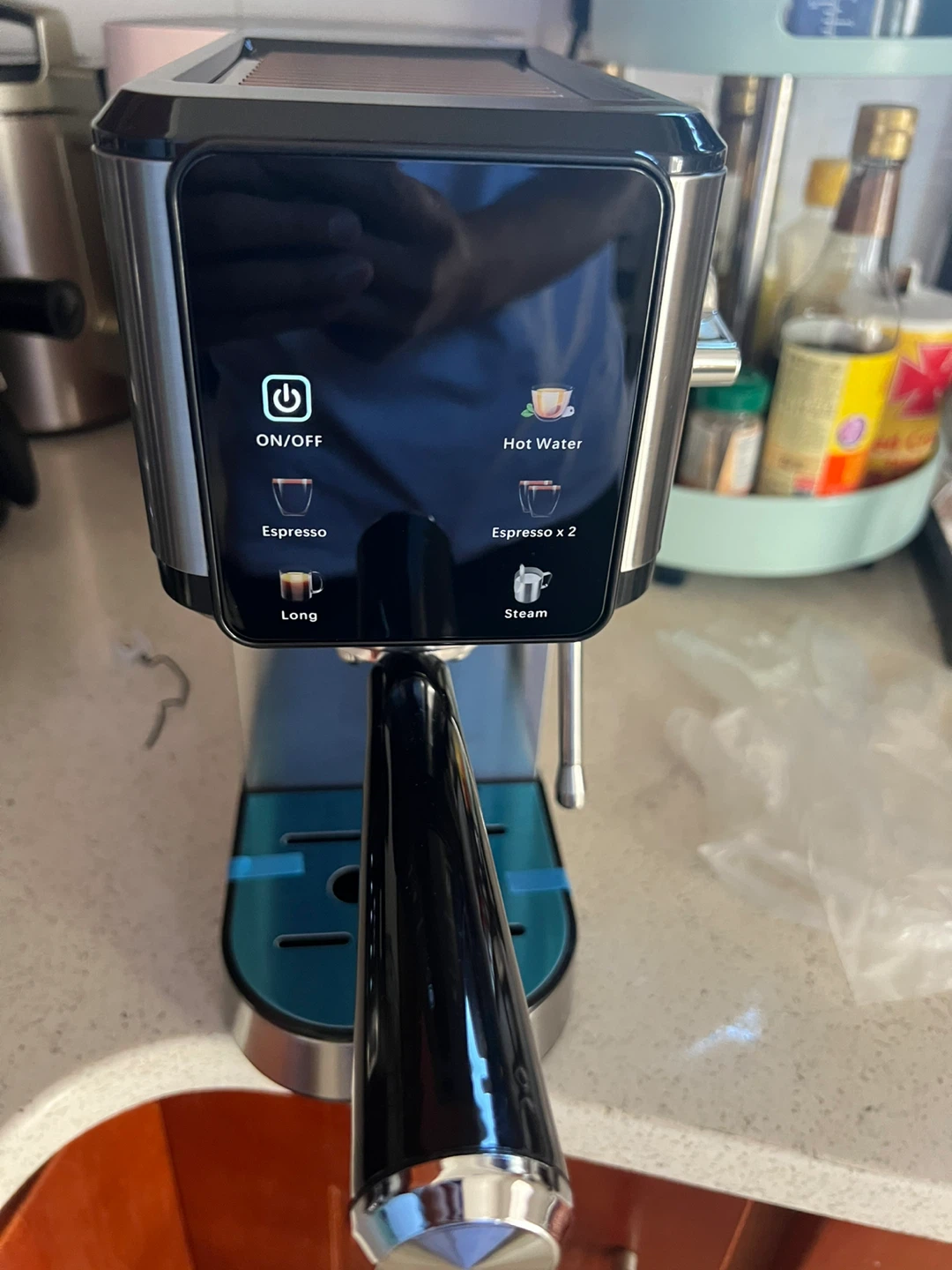 Espresso Machine with Steam Wand