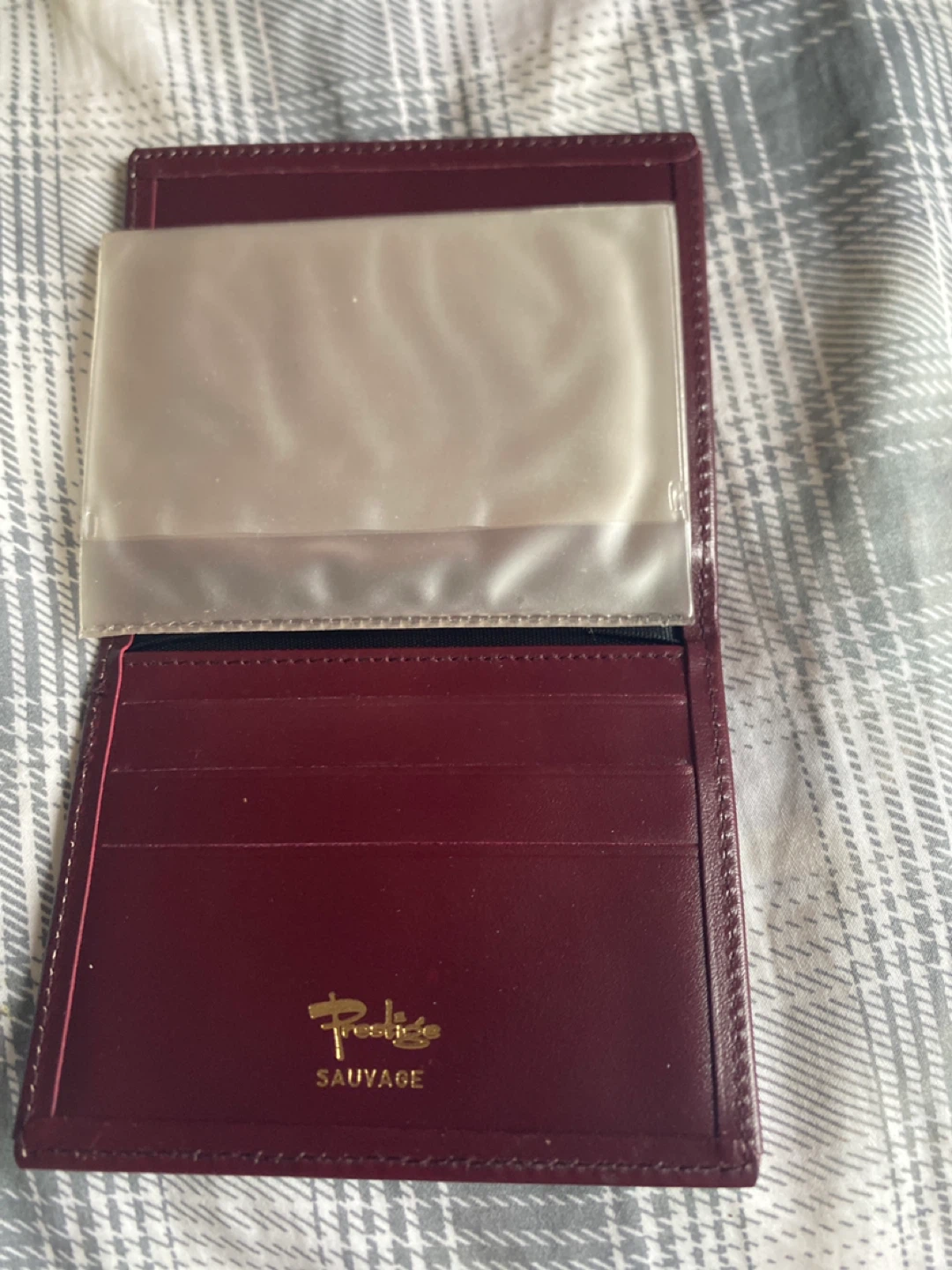 Portefeuille Prestige Sauvage bordeaux - photo 2