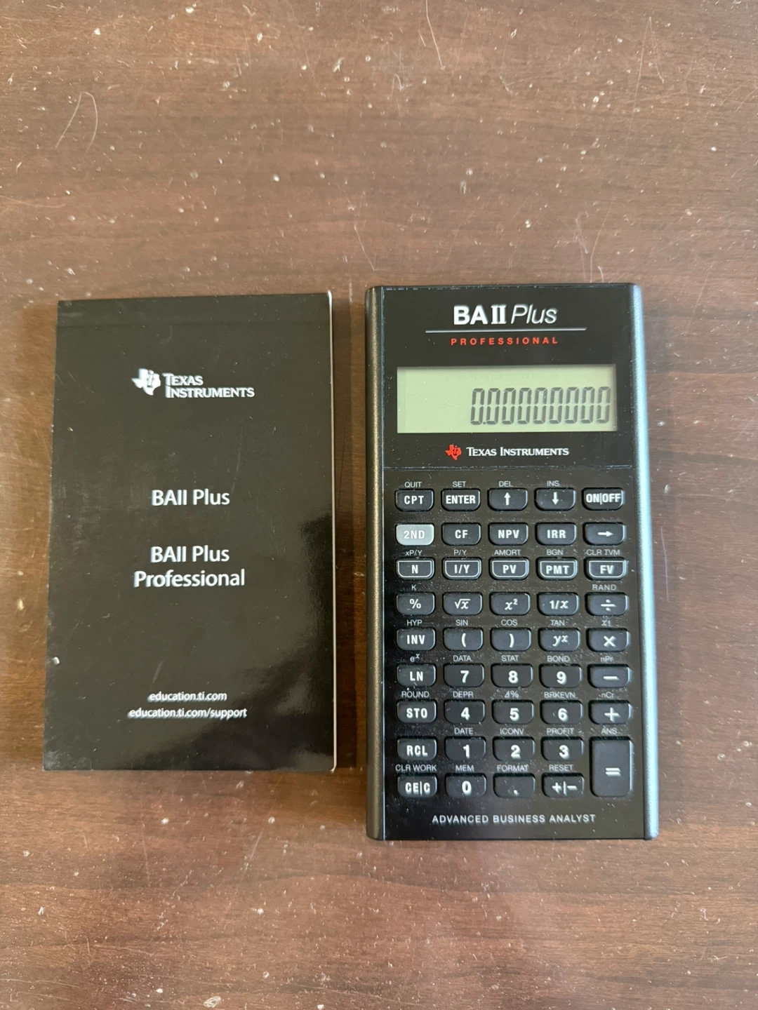 Texas Instruments BA II Plus Professional Calculator - photo 4