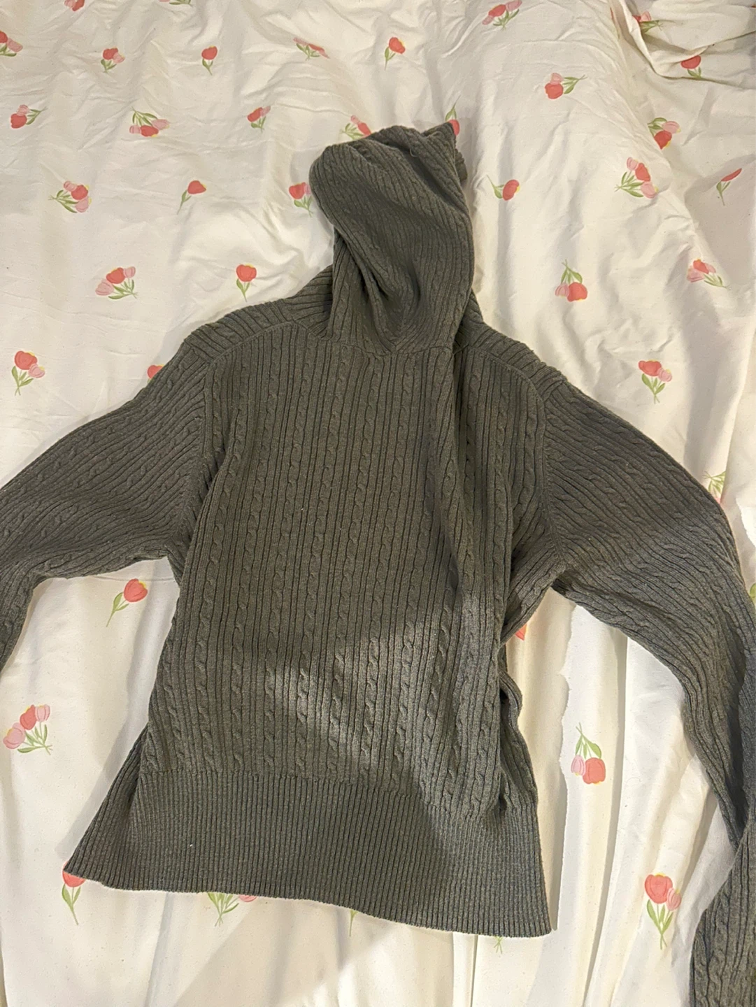 Green Zip-Up tight Hoodie - photo 3