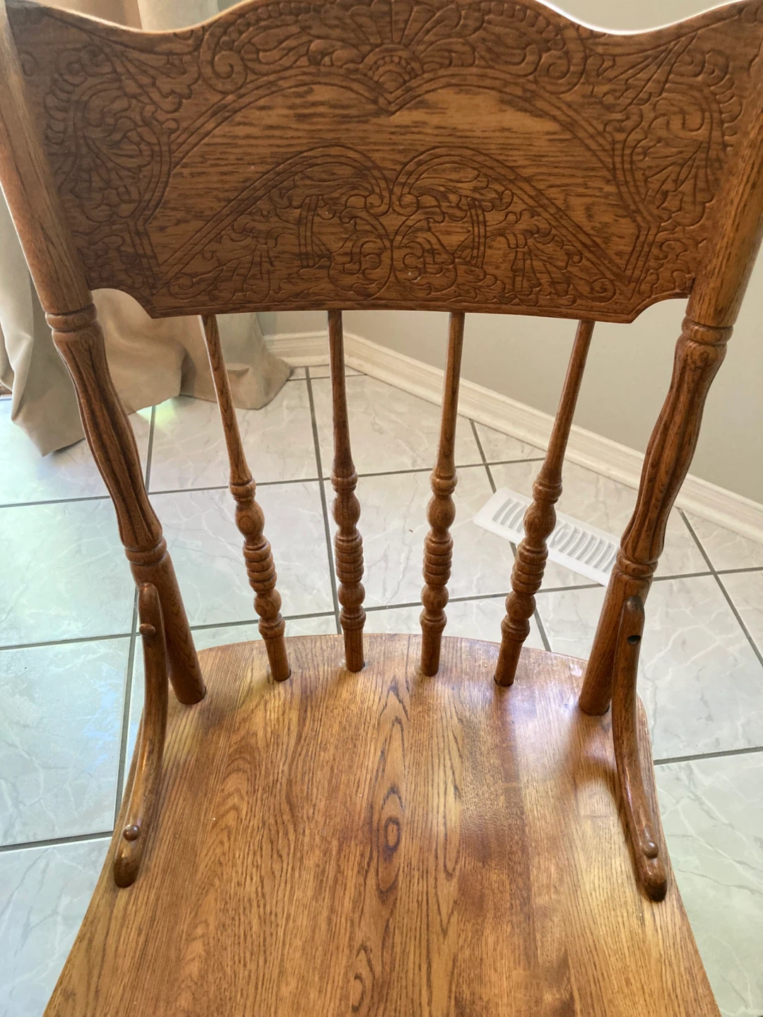 Wooden Dining Table with 4 Chairs - photo 3