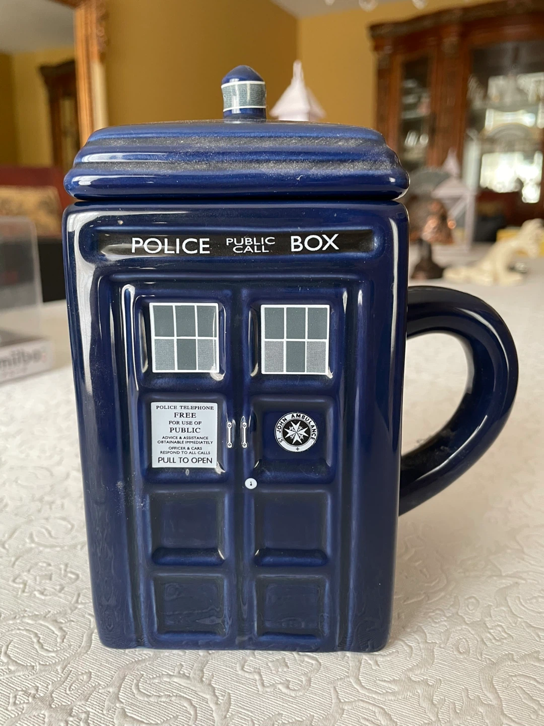 Doctor Who Tardis Mug with Lid - photo 2