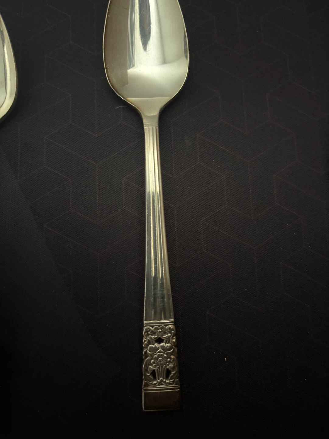 Community Silver Plated  Dessert Spoons Set - photo 2