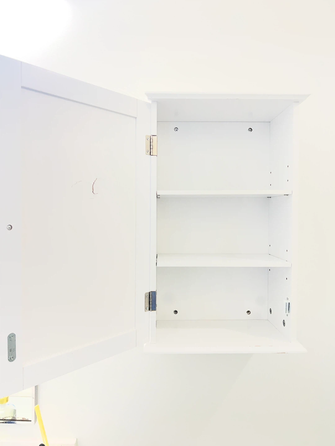 White Bathroom Wall Cabinet - photo 3