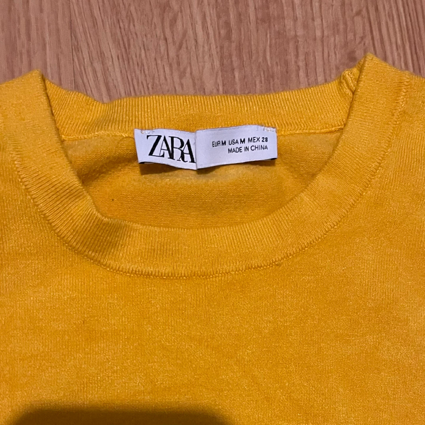 ZARA Sleeveless Knit Top Yellow Size M - photo 4