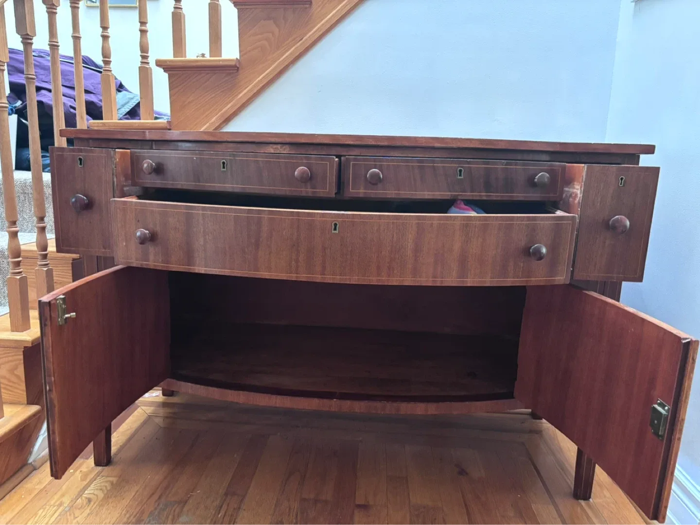 Antique Hall storage table - photo 2