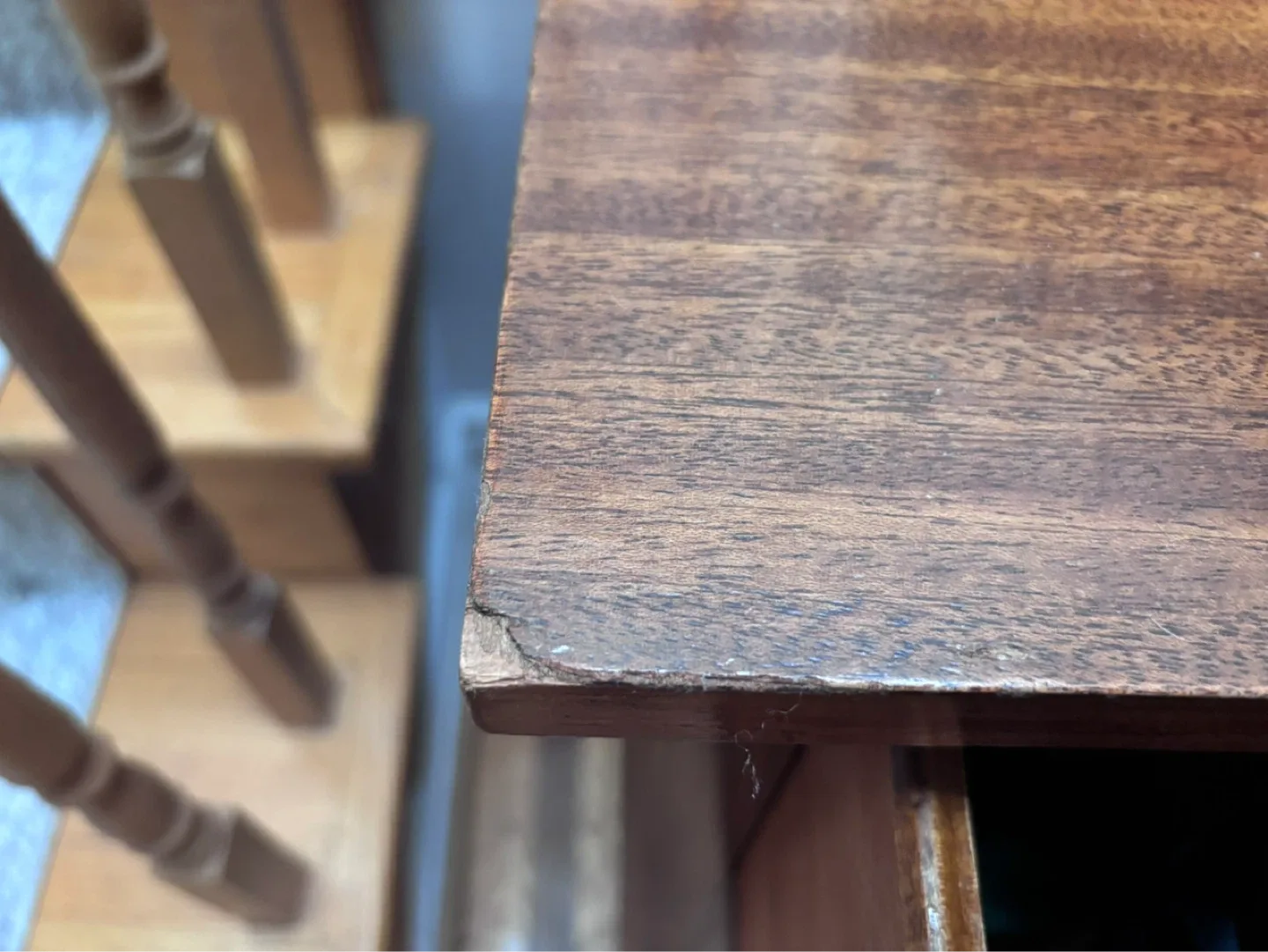 Antique Hall storage table - photo 4