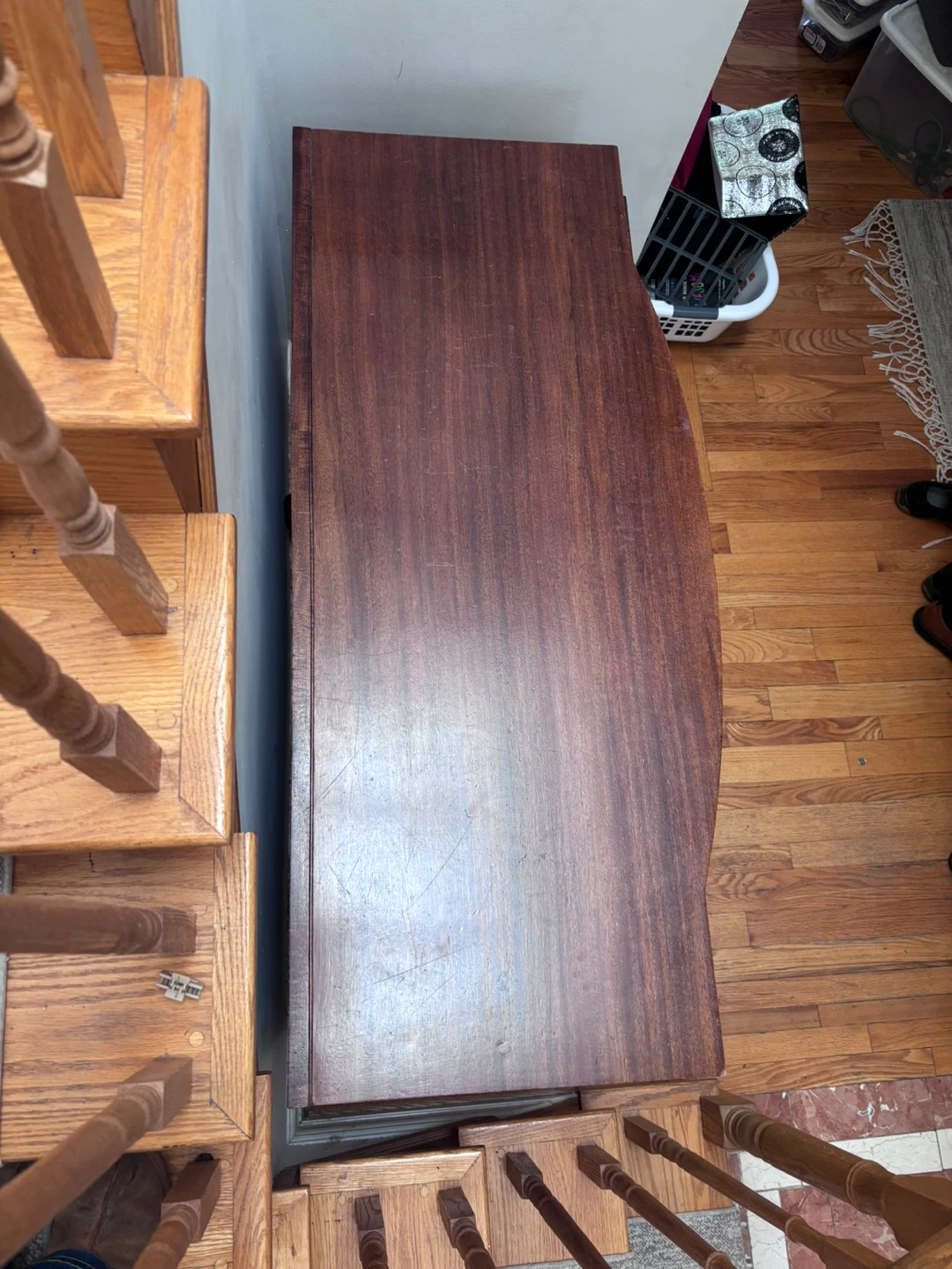 Antique Hall storage table - photo 3