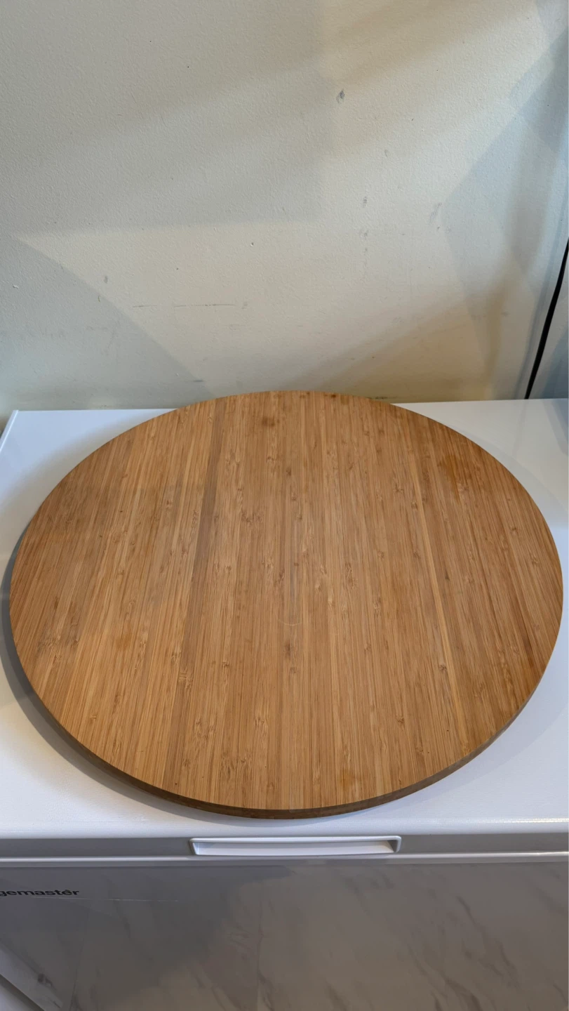 Wooden Kitchen Organizer and Rotating Serving Plate - photo 2