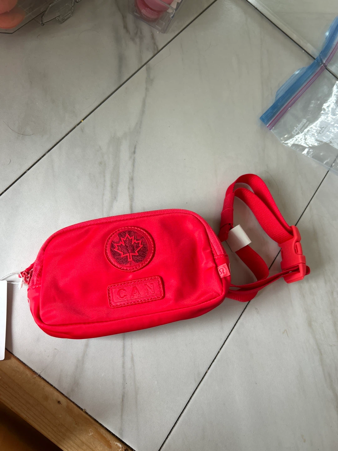 Lululemon Future Legacy Mini Belt Bag RED